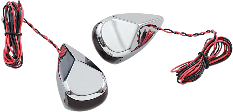 ALLOY ART Blinker - Chrom - Rot/Rot MRL-3C 