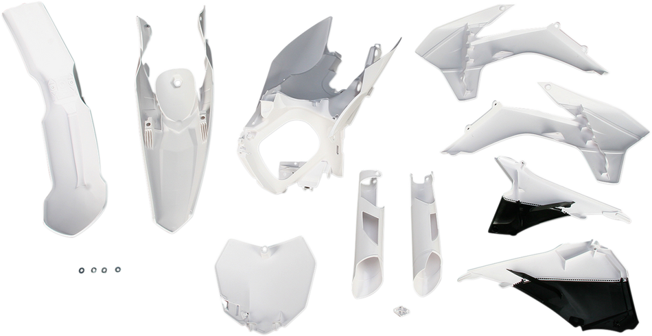 ACERBIS Full Replacement Body Kit - White/Black 2314330002