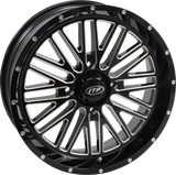 ITP Wheel - Momentum - Front/Rear - Black/Milled - 18x6.5 - 4/137 - 4+2.5 (+10 mm) 1822742731B