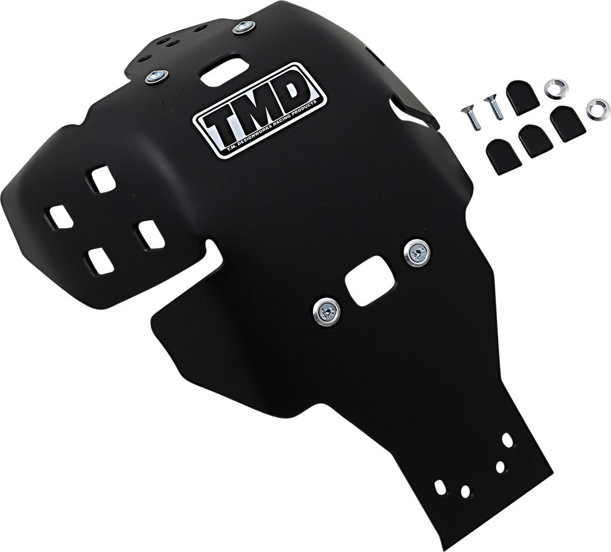 Placa protectora protectora TM DESIGNWORKS - Negra - CRF450R | KX450F KXMC-455-BK