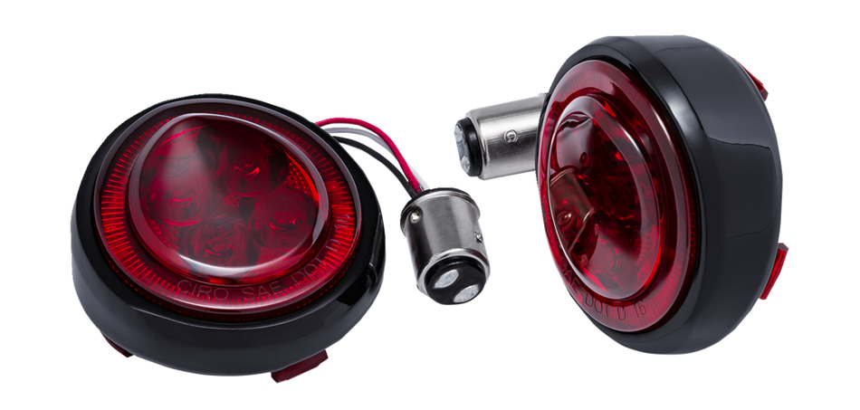 CIRO Signal Insert - Rear - Black - Red 45720