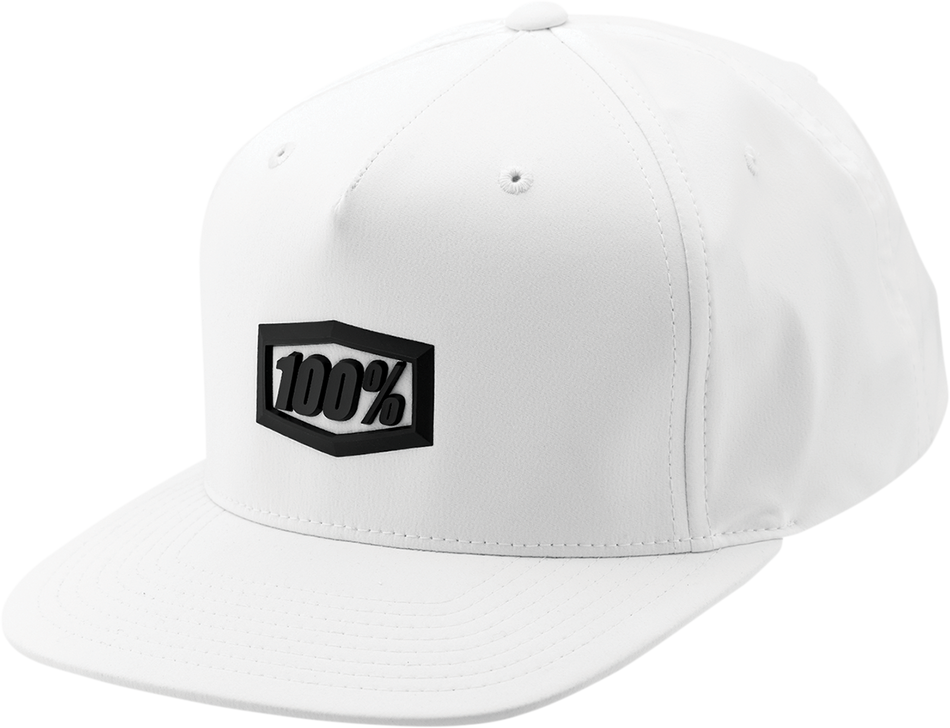 100% Enterprise Hat - White - One Size 20064-000-01