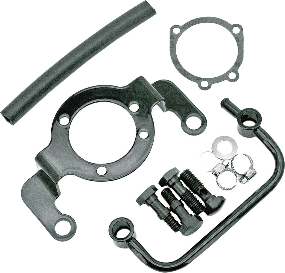 HARDDRIVE Bracket/Breather Kit Black 120238