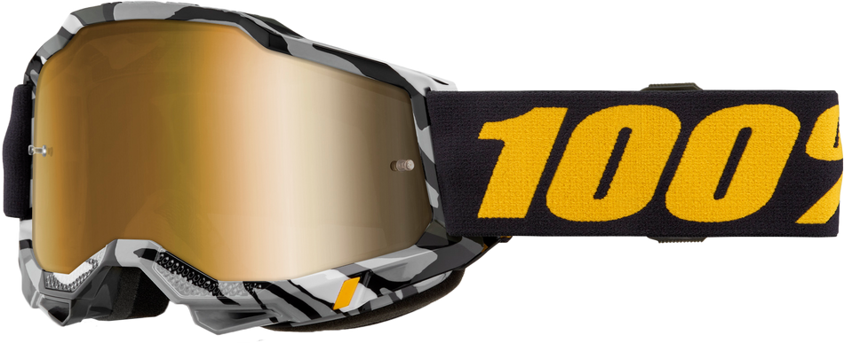 100% Accuri 2 Goggle Ambush Mirror True Gold Lens 50014-00030