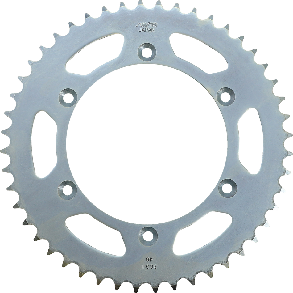 SUNSTAR SPROCKETS Corona Trasera Acero - 48 Dientes - Gas Gas/Husqvarna 2-363148 