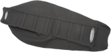 SDG 6-Ribbed Seat Cover - Black Ribs/Black Top/Black Sides 95940