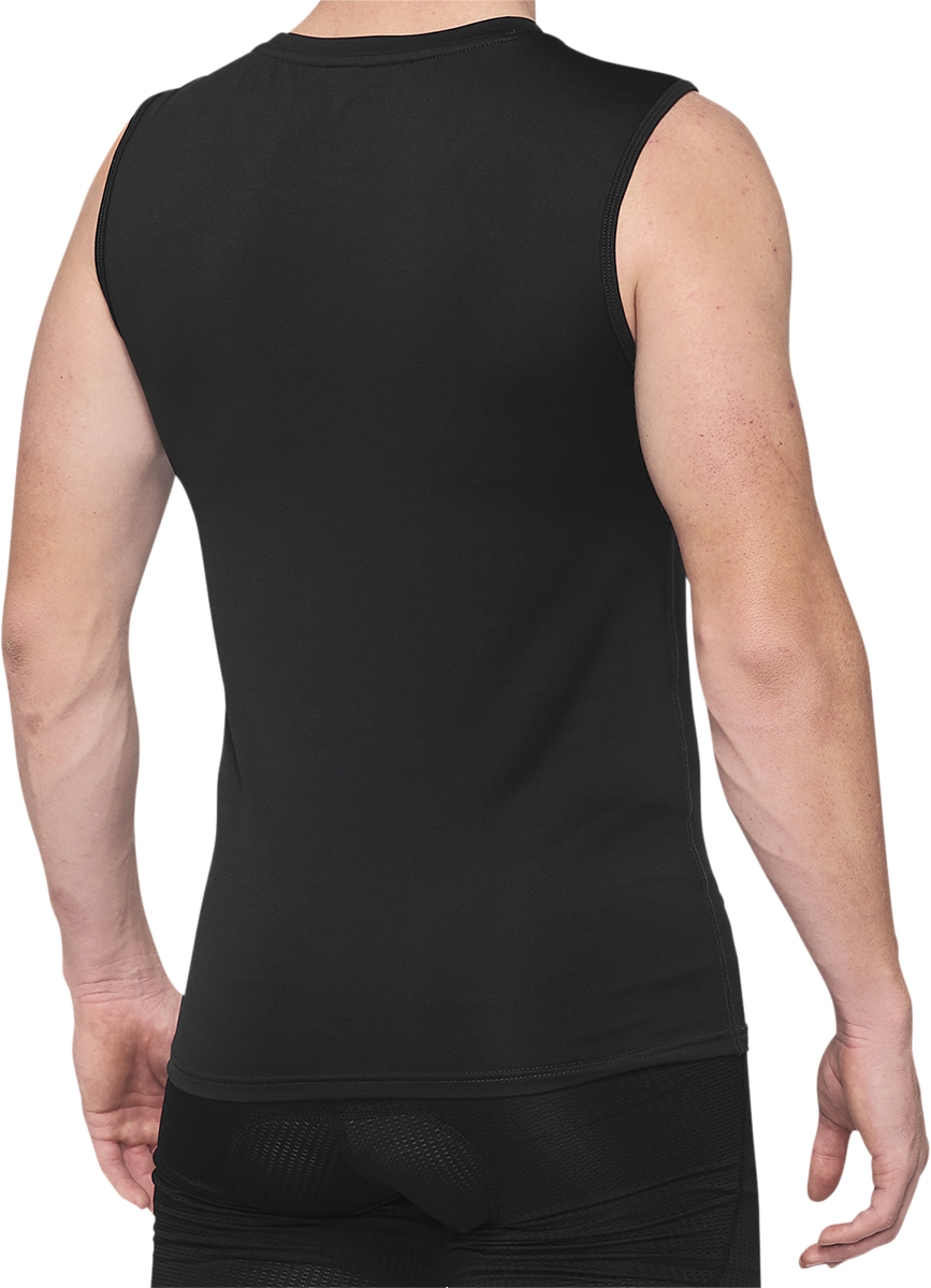 100% Basecamp Sleeveless Shirt - Black - Small 40046-00000