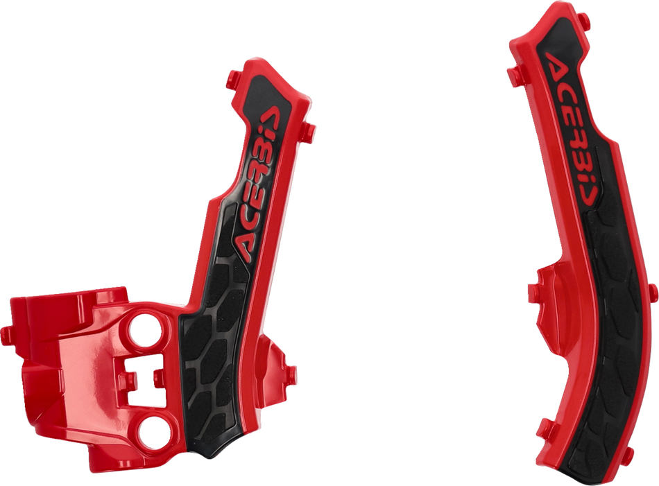 ACERBIS X-Grip Frame Guards - Red/Black 2979611018