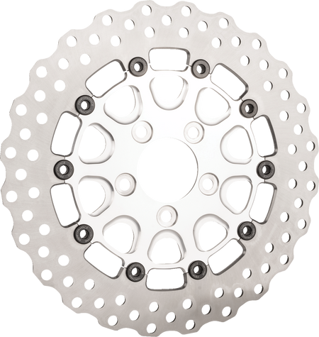 SLYFOX Rear Rotor - Raw - 11.8" 0133-1813S-M