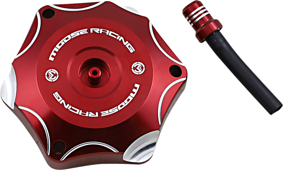 Tapón de gasolina MOOSE RACING - Rojo - Honda T03-1132R 