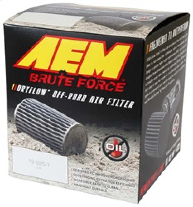 AEM Dryflow 3.25in. X 5in. Round Tapered Air Filter 21-2110BF