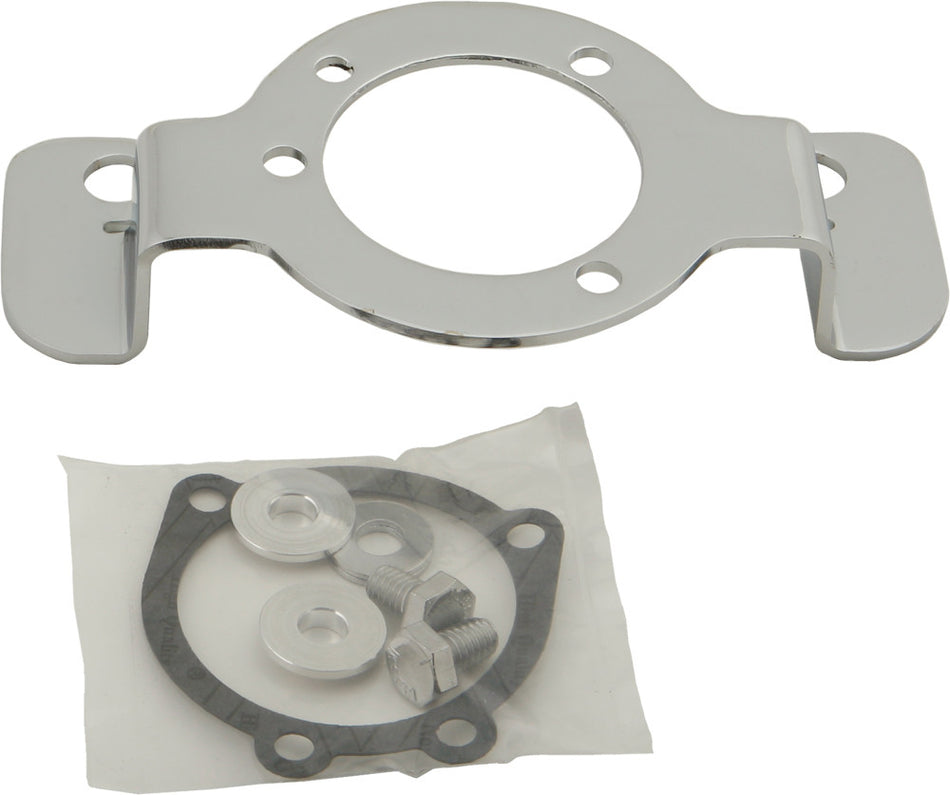 HARDDRIVE Carb Support Bracket Chrome Xl 120241