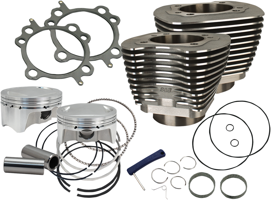 Kit de cilindro S&amp;S CYCLE - Twin Cam N/F USO CON CABEZALES S&amp;S 79CC 910-0481