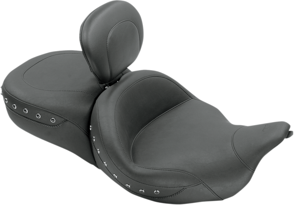 MUSTANG Super Touring Seat - Black Studded - Driver's Backrest 79586