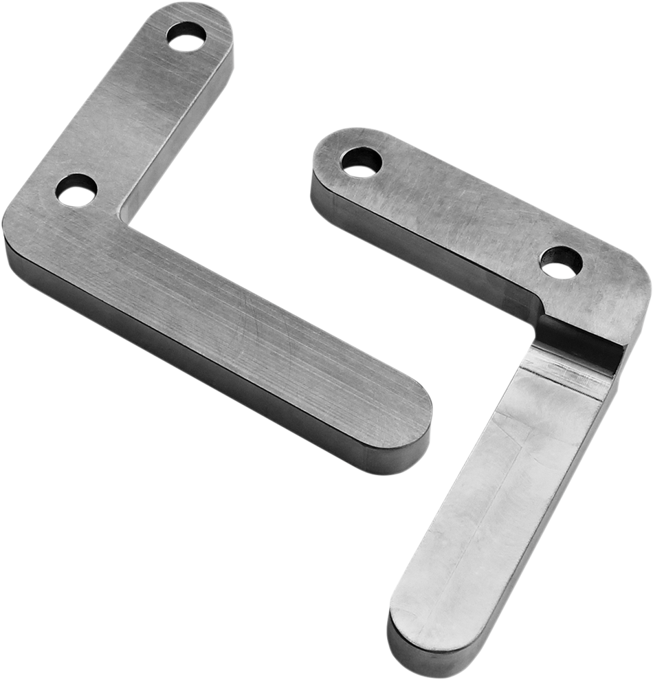 KLOCK WERKS Front Fender Mounting Blocks - Chrome KWFS-02-0410