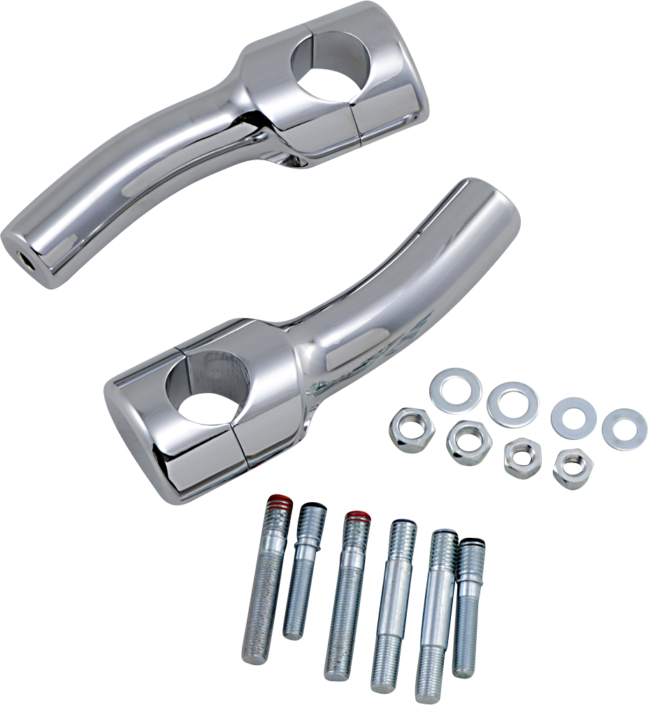 DRAG SPECIALTIES Riser - Big Buffalo - Pullback - 5-1/2" - Chrom 0602-0469 