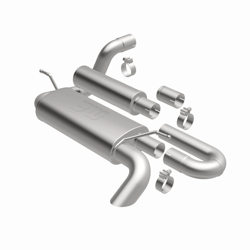 MagnaFlow 18-23 Jeep Wrangler JL 2.0L/3.6L Overland Series Axle-Back Exhaust 19620