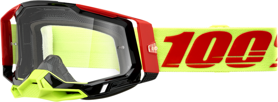 100% Racecraft 2 Schutzbrille - Wiz - Klar 50009-00010