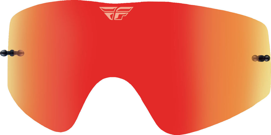 FLY RACING 2018 Lens Fire Mirror/Smoke Atf/Ats MXG-26 LENS FIRE/SMK