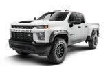 Bushwacker 19-21 Chevrolet Silverado 2500 / 3500 HD (Excl. Dually) Forge Style Flares 4pc - Black 48146-08