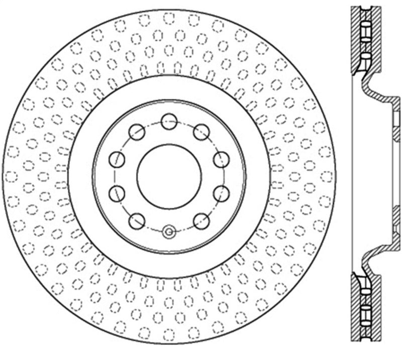 StopTech Slotted Sport Brake Rotor 126.33144SR