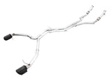 AWE Tuning Audi B9.5 RS5 Sportback Non-Resonated Track Edition Exhaust - RS-Style Diamond Blk Tips 3020-33124