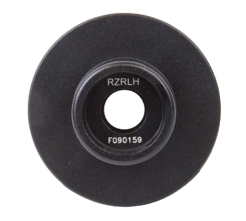 NRG Short Spline Adapter - Polaris RZR / Ranger (Secures w/OEM Lock Nut / Fits Quick Lock) - Black SRK-RZRLH