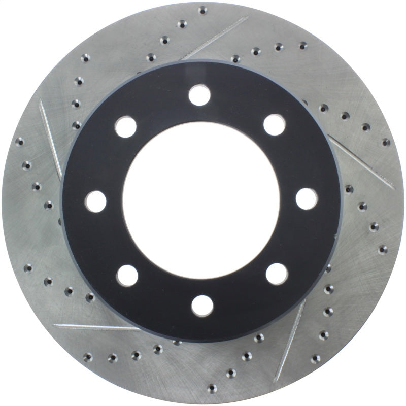 StopTech Slotted & Drilled Sport Brake Rotor 127.67072R