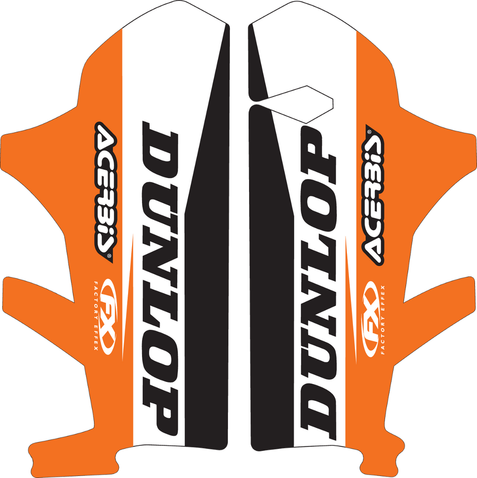 FACTORY EFFEX Fork Guard Graphic - KTM 17-40566