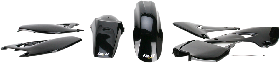 UFO Replacement Body Kit Black KX125/250 2003-2008 KAKIT201-001