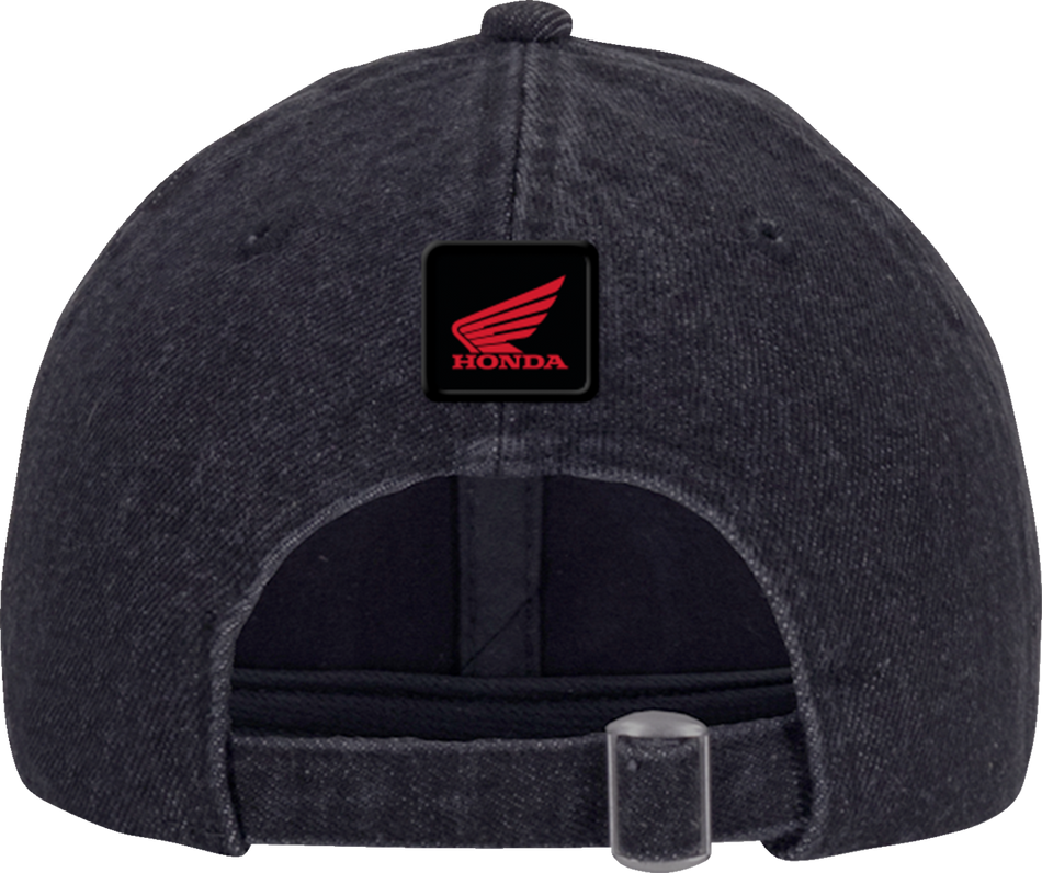 HONDA APPAREL Goldwing Denim Hat - Black NP21A-H2490