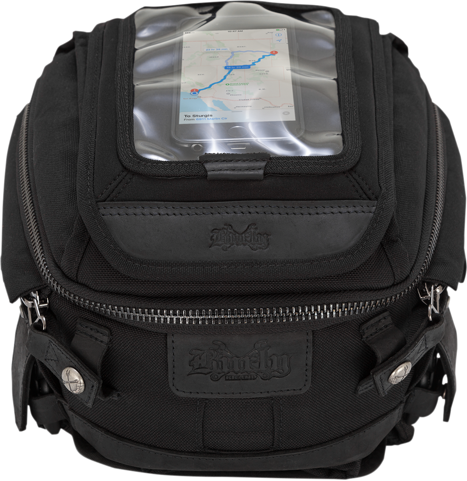 BURLY BRAND Tank Tail Bag - Black B15-1010B