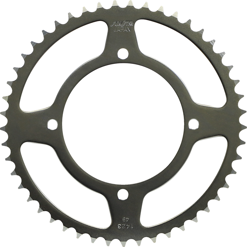 SUNSTAR SPROCKETS Rear Sprocket - 49 Tooth - Kawasaki 2-142349