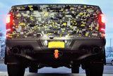 Rally Armor 17-19 Ford F-150 Raptor UR Black Mud Flap w/ Dark Grey Logo MF53-UR-BLK/DGRY