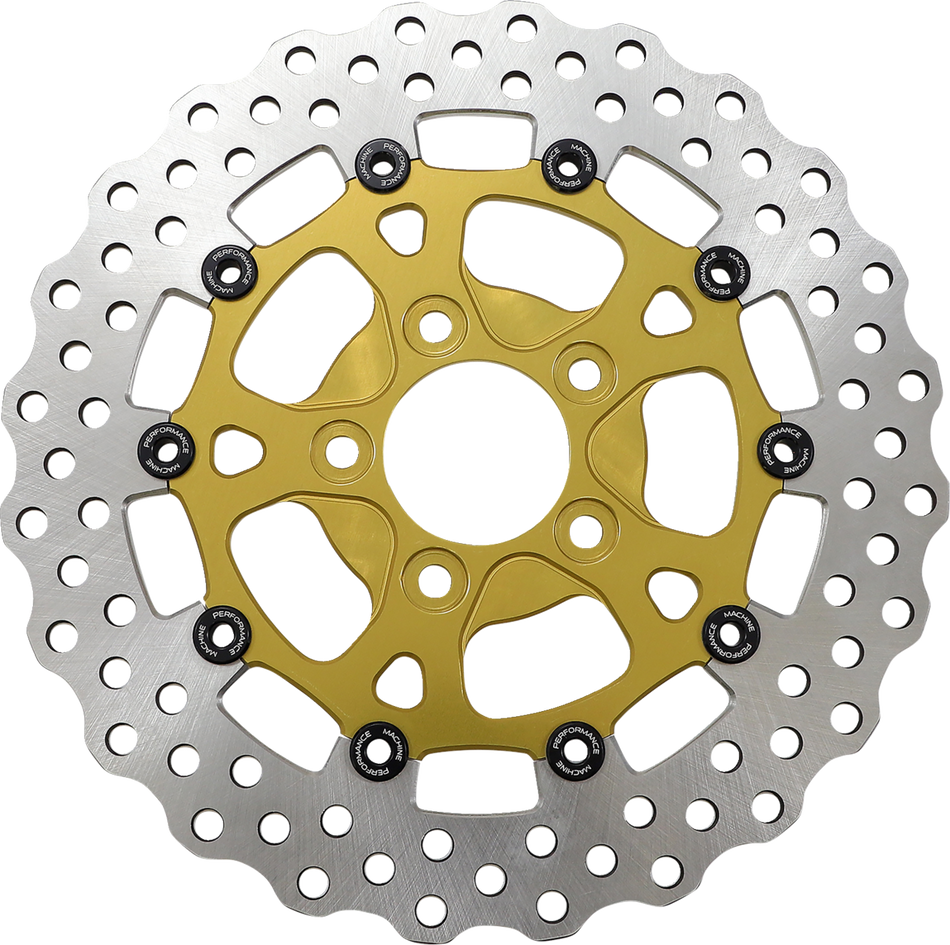 PERFORMANCE MACHINE (PM) Rear Dominator Rotor - 11.5" - Gold 0133-1536S-G