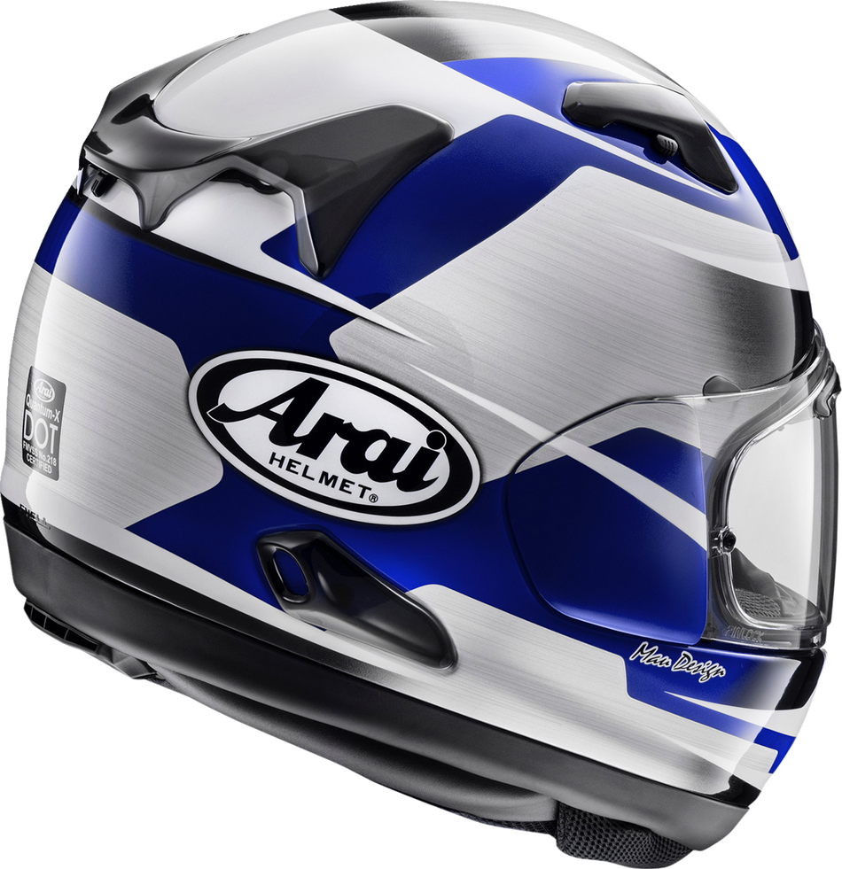 ARAI Quantum-X Helmet - Steel - Blue - XS 0101-15742