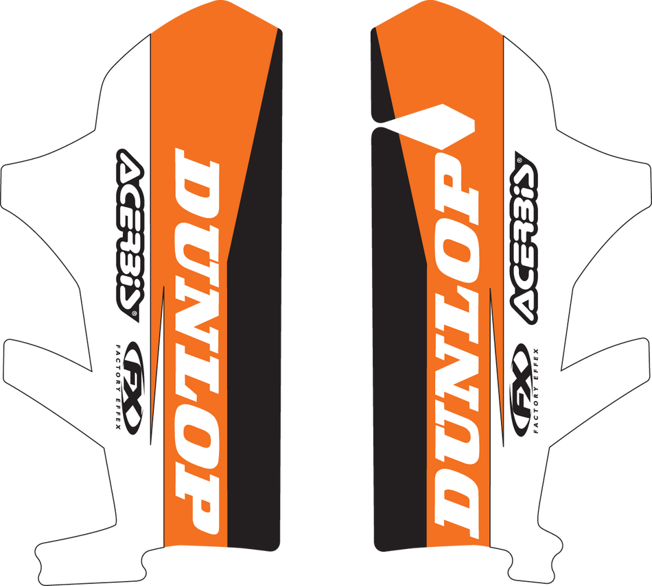 FACTORY EFFEX Fork Guard Graphic - KTM 17-40506