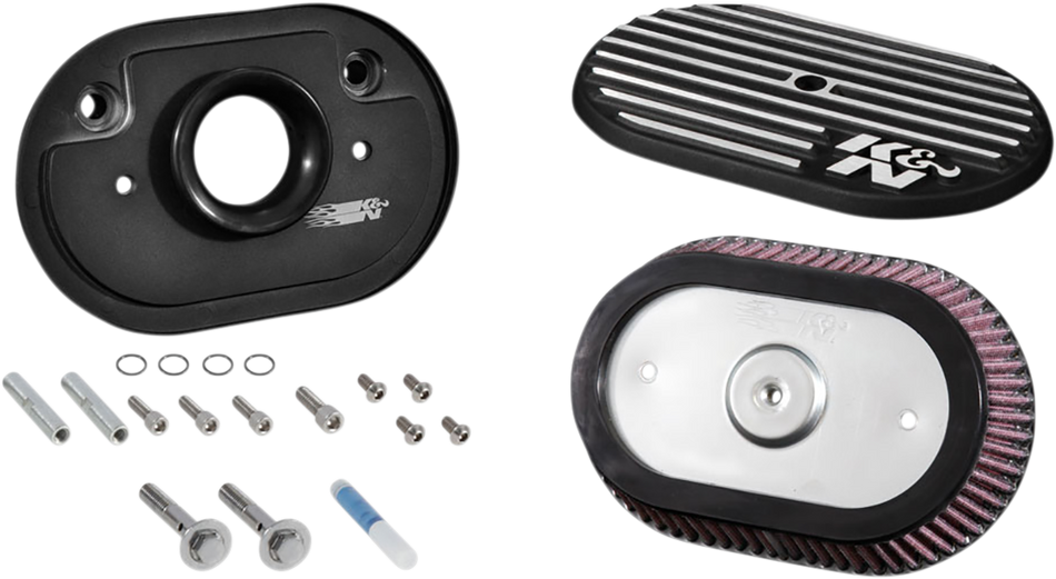 K & N Side Draft Intake Kit - Black RK-3956