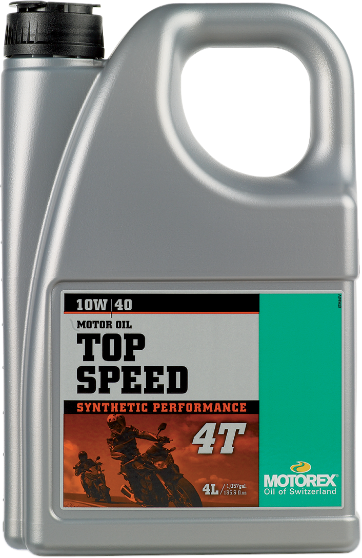 Aceite de motor MOTOREX Top Speed ​​sintético 4T - 10W-40 - 4L 102299 