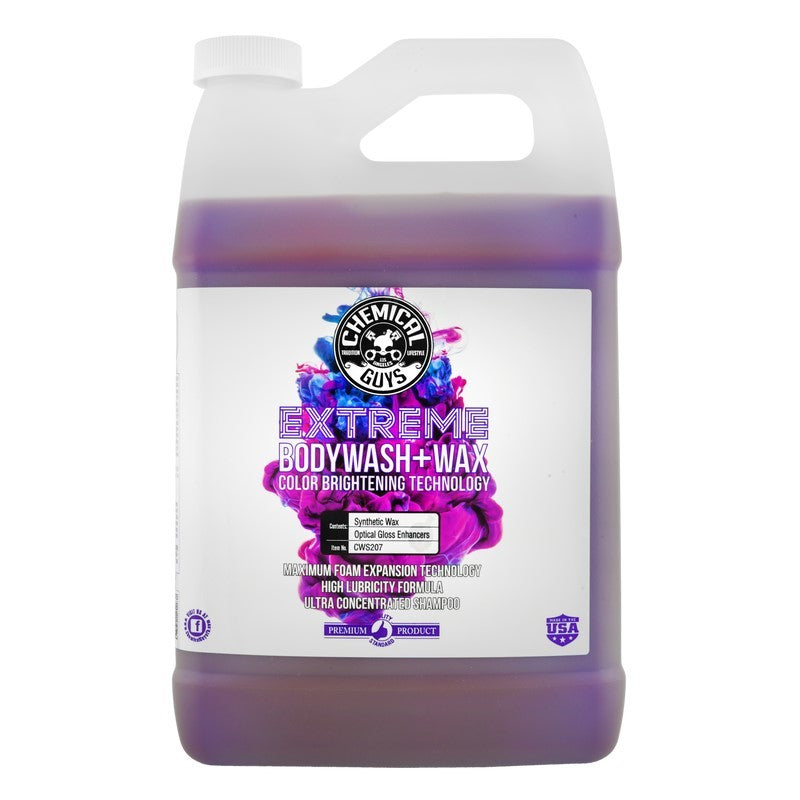 Chemical Guys Extreme Body Wash Soap + Wax - 1 Gallon CWS207