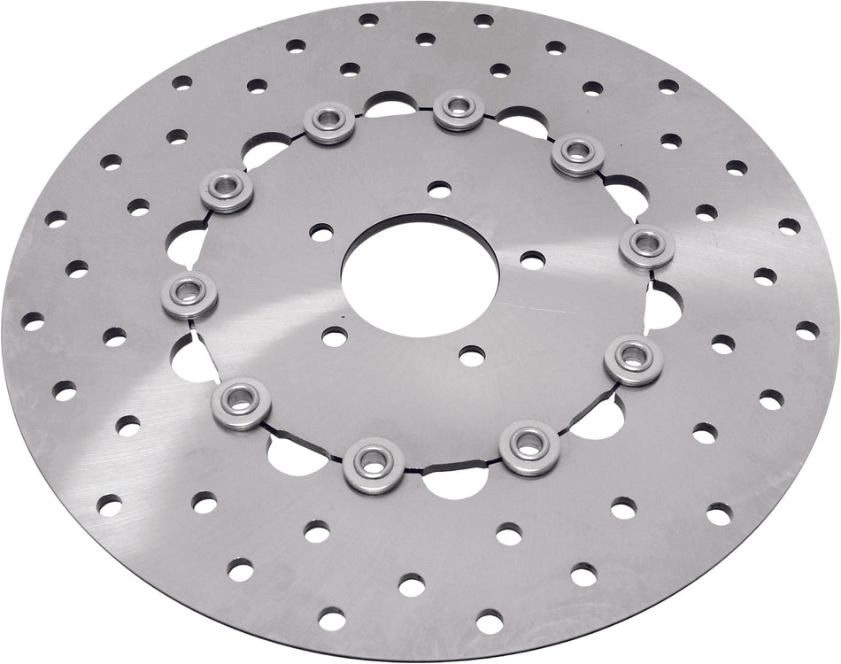 HARDDRIVE Ss Frnt Floating Rotor For Spoke Wheels Fxd 06-17 11-077