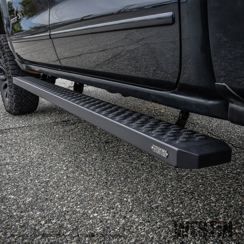 Westin Grate Steps Running Boards 86 in - Textured Black 27-74755