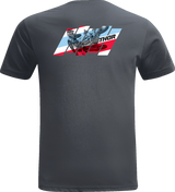 THOR Youth Whip T-Shirt - Charcoal - XL 3032-3601