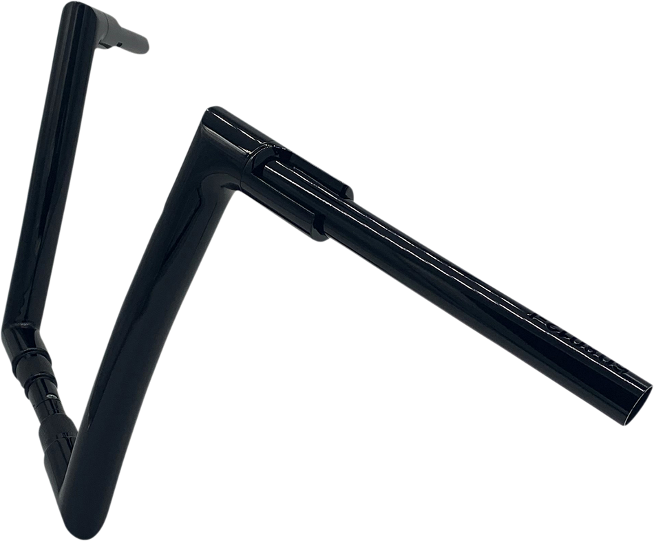 FAT BAGGERS INC. Handlebar - Flat Top - 12" - Black 608012-B