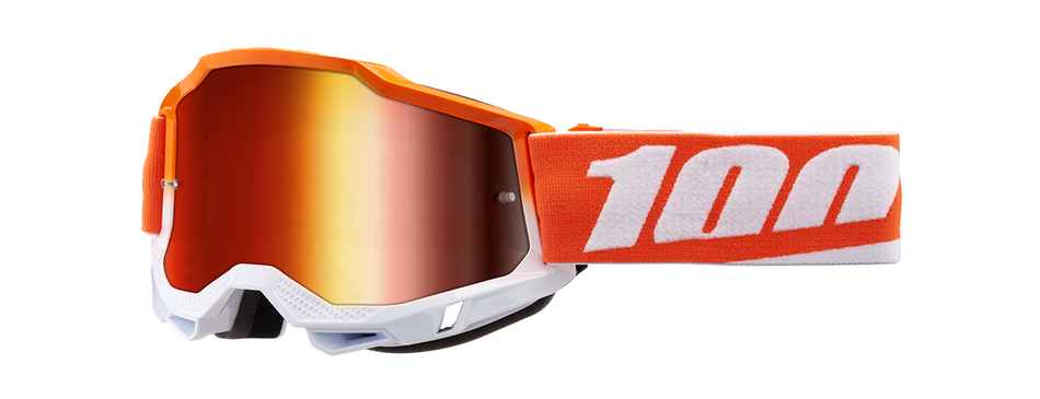 100% Accuri 2 Goggles - Matigofun - Red Mirror 50014-00020