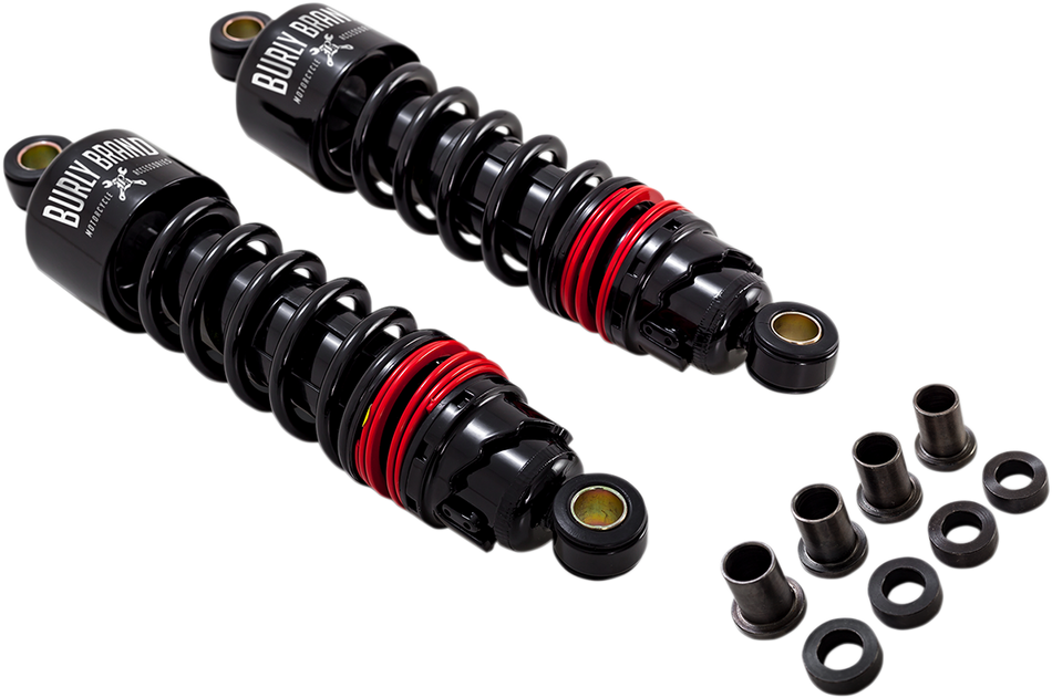 BURLY BRAND Slammer Plus Shocks - Black - FLH B28-1204B