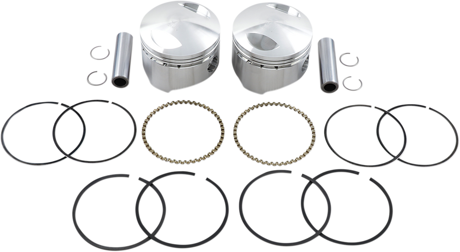 WISECO Piston Kit - .010 - 1978-1984 - Big Twin High-Performance K1614