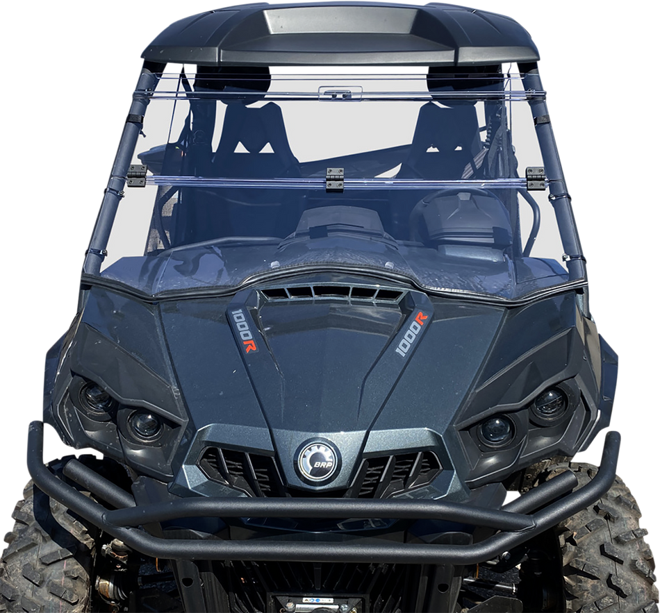 MOOSE UTILITY Full Folding Windshield - Deluxe - Commander V000269-12200M