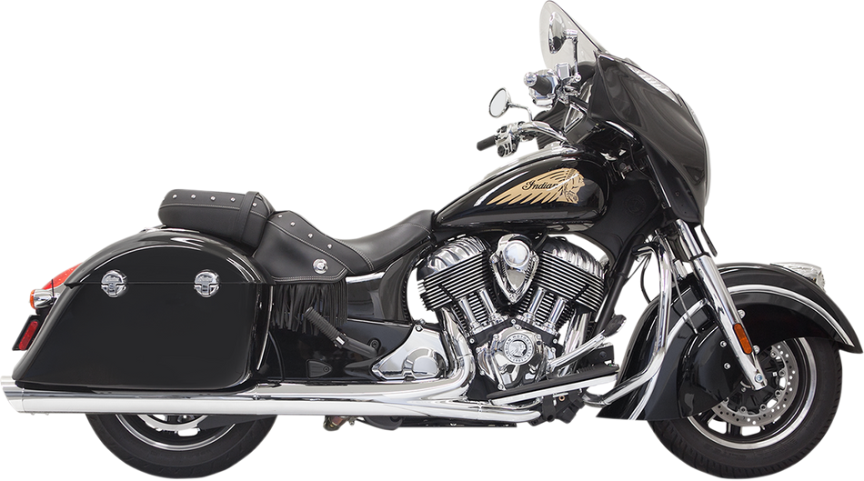 BASSANI XHAUST Chrome Mufflers 8C17S