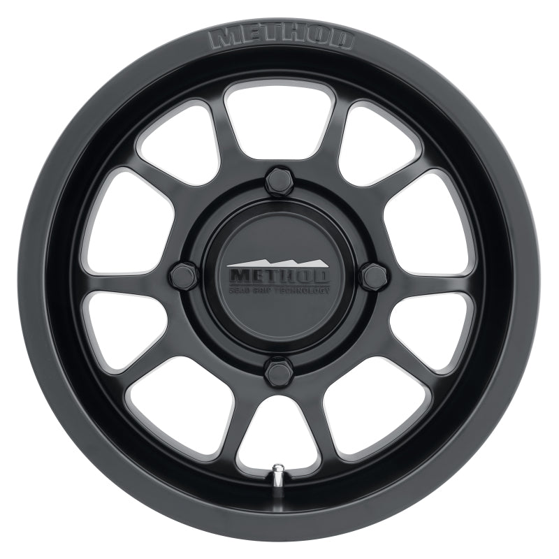 Method MR409 Bead Grip 15x7 / 5+2/38mm Offset / 4x156 / 132mm CB Matte Black Wheel MR40957046552